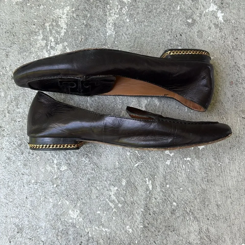 Tory Burch , leather loafers